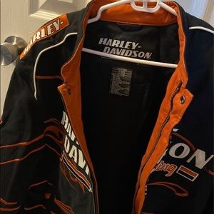Rare Harley Davidson Screamin Eagle Racing Jacket M